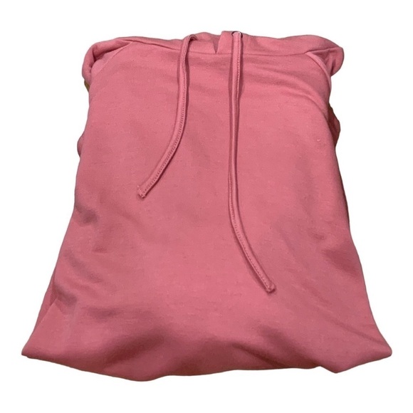 Marika Front Layered Coral Hoodie Size L - Picture 4 of 4